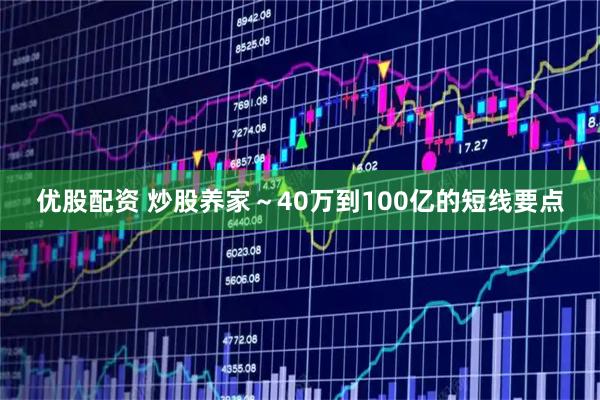 优股配资 炒股养家～40万到100亿的短线要点