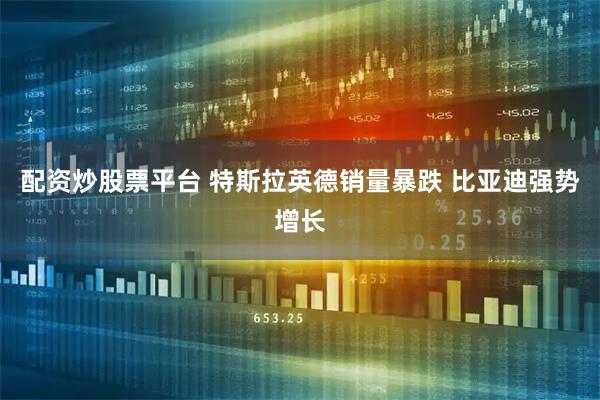 配资炒股票平台 特斯拉英德销量暴跌 比亚迪强势增长